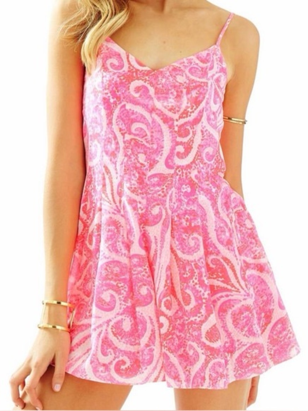 Lilly Pulitzer Kyla Slip Dress Romper